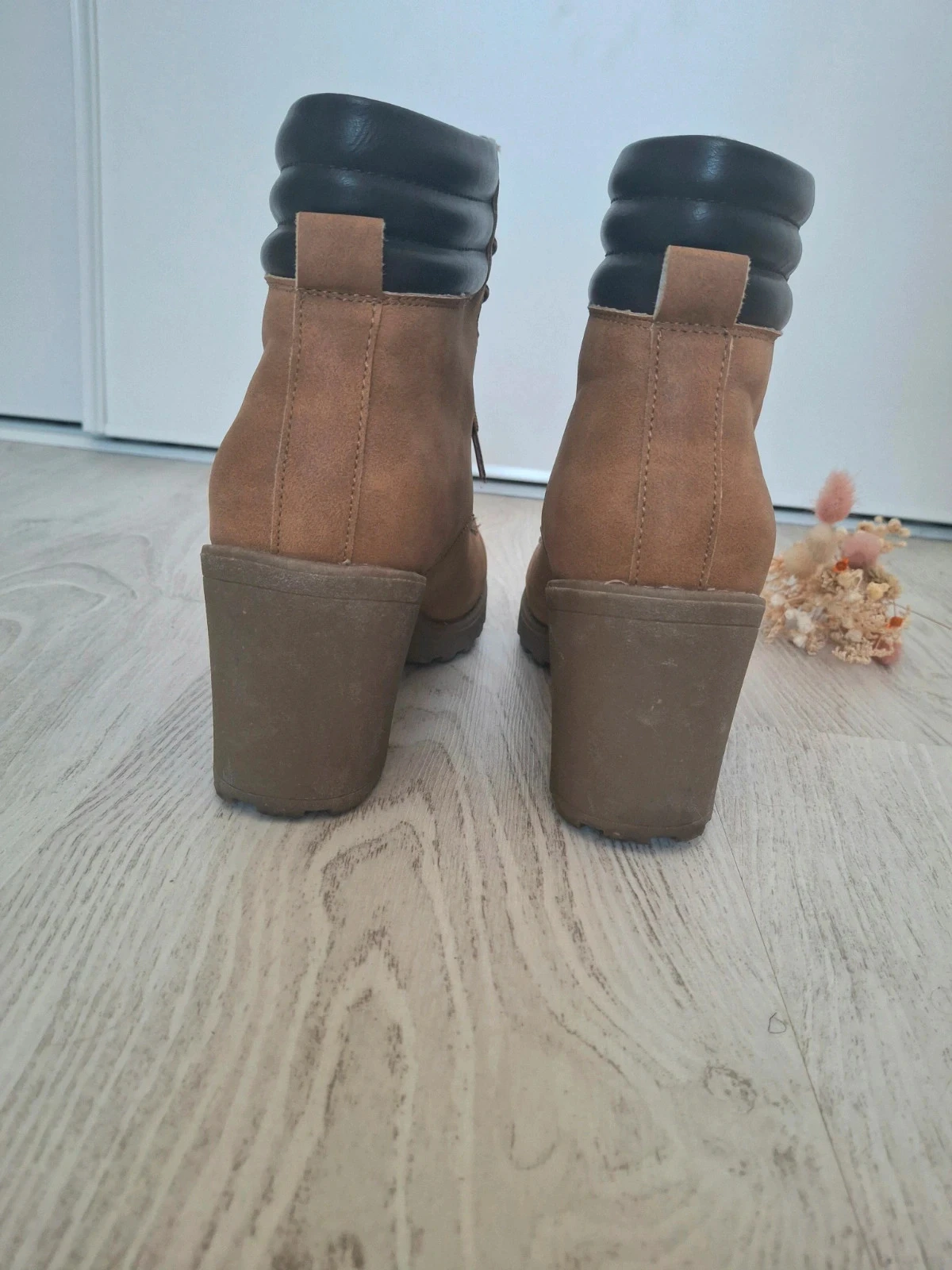 🤎 zapatos/Botines mujer camel/marrón con tacón – Talla 40 🤎 – photo 6